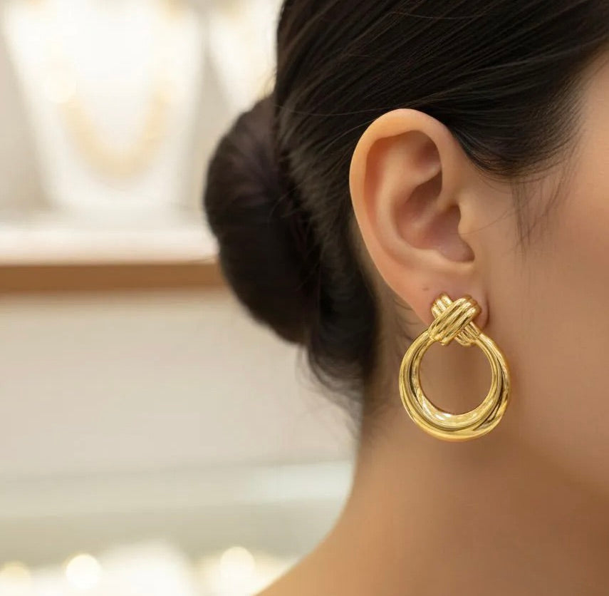 Tarini Ring Union Earrings