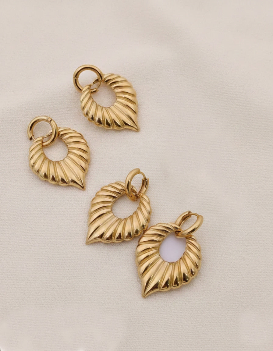Tarini Leaf Earrings
