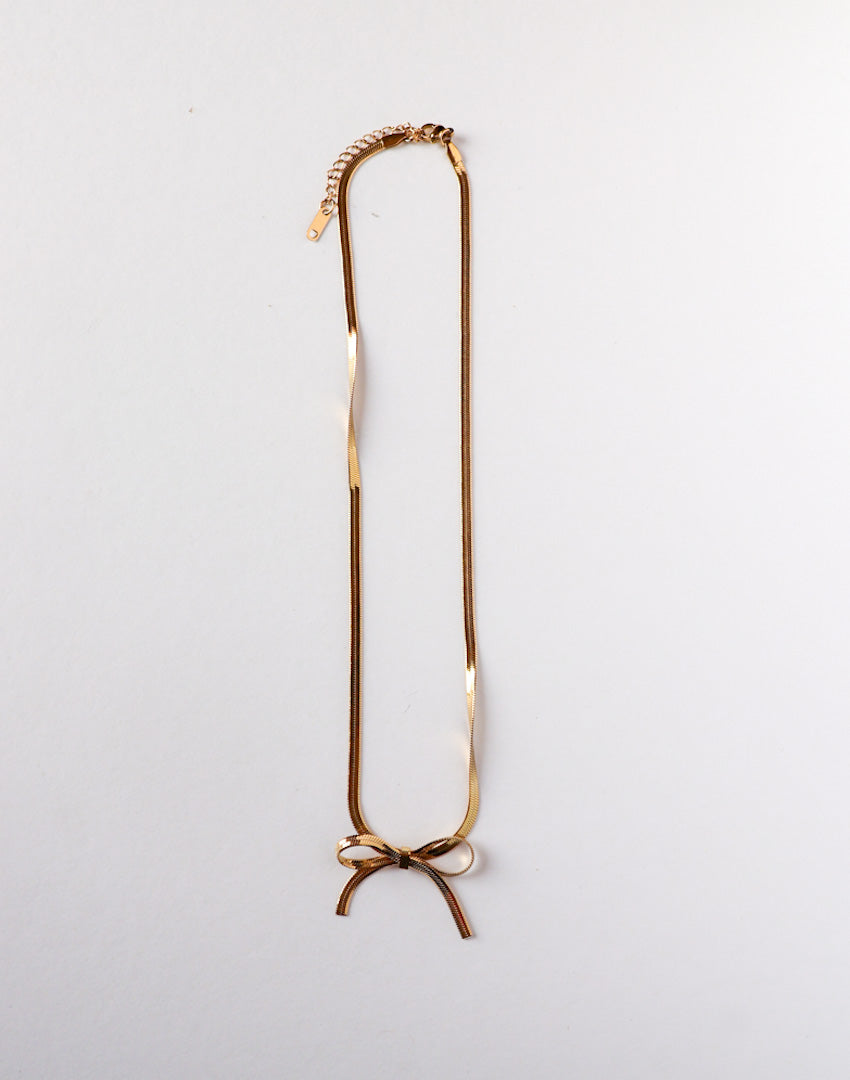 Tarini Bow Necklace