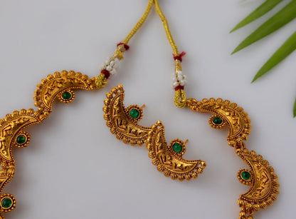 Tarini Chandra Oxidised Necklace