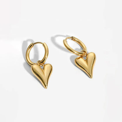 Tarini Heart with Ring Earring