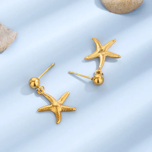 Tarini Star Drop Earrings