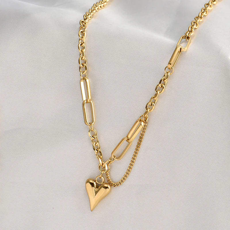 Tarini Heart Bold Necklace