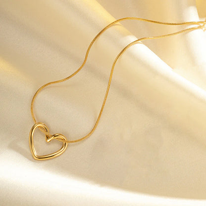 Tarini Ring Heart Necklace