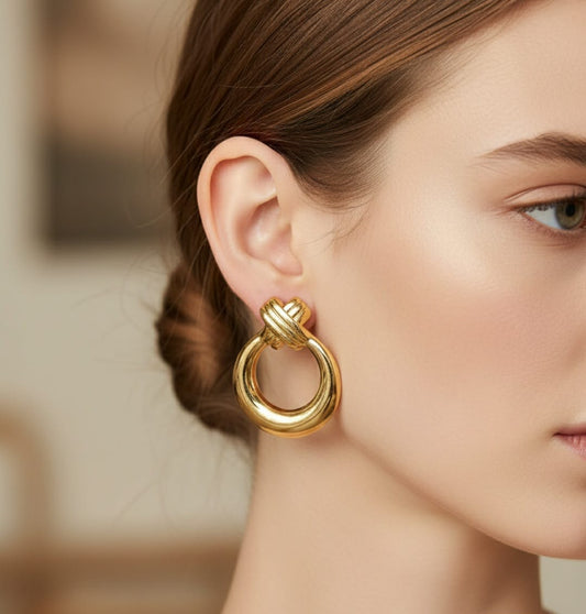 Tarini Ring Union Earrings