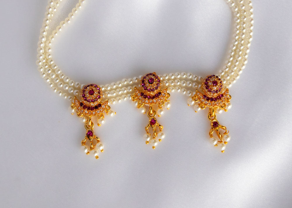 Tarini Traditional Moti Necklace