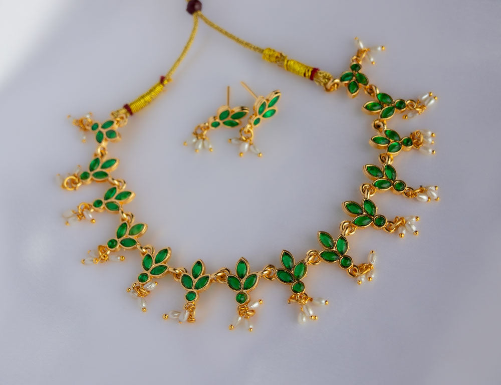Tarini Leaf Necklace