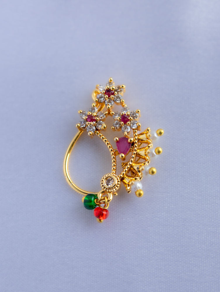 Tarini Tri Flower Nosepin