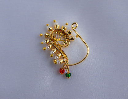 Tarini Stylish Peacock Nosepin