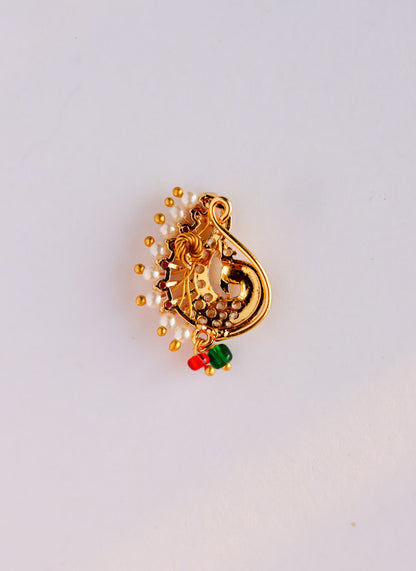 Tarini peacock shine Nosepin