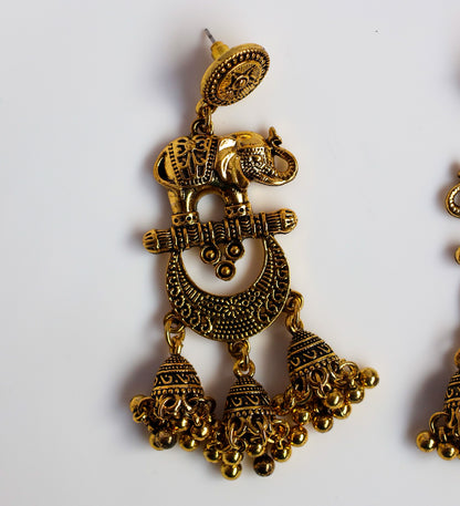 Tarini Elephant Earring