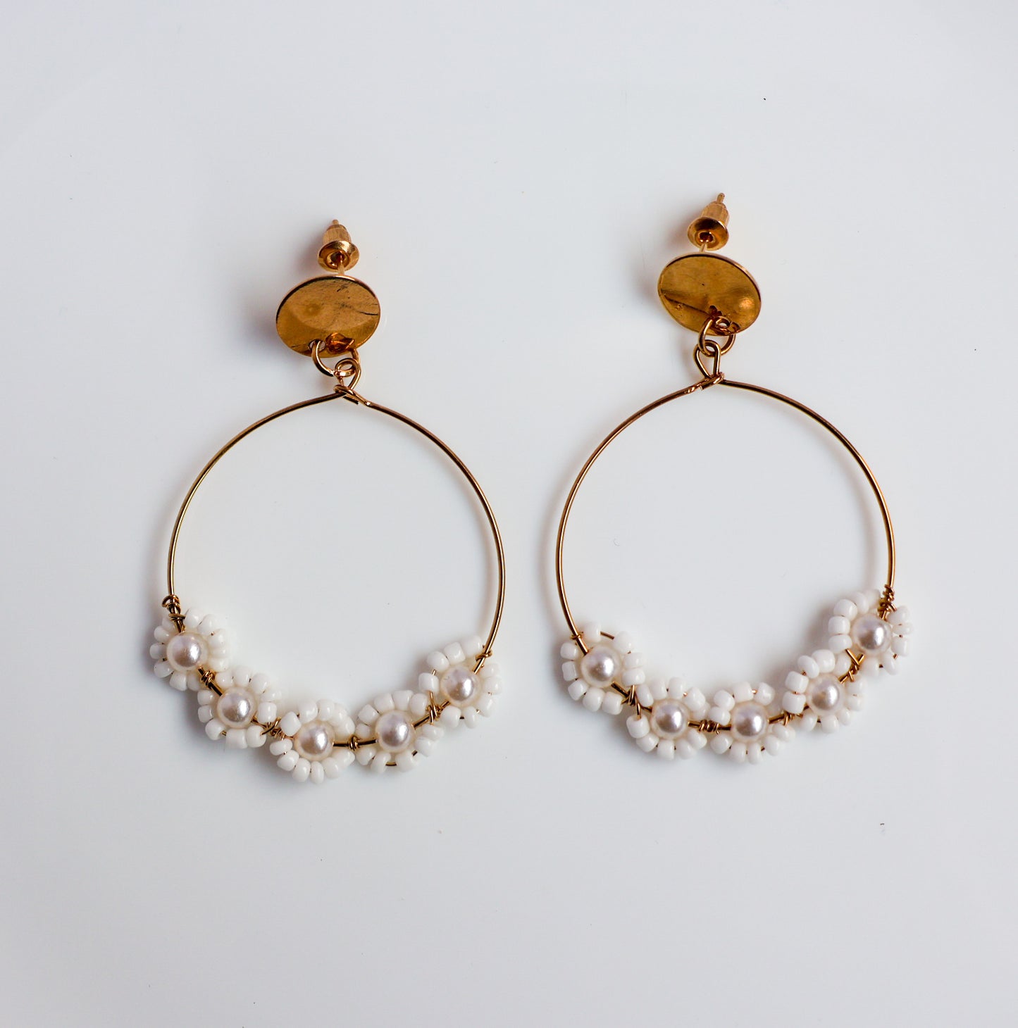Tarini Floral Ring Earring