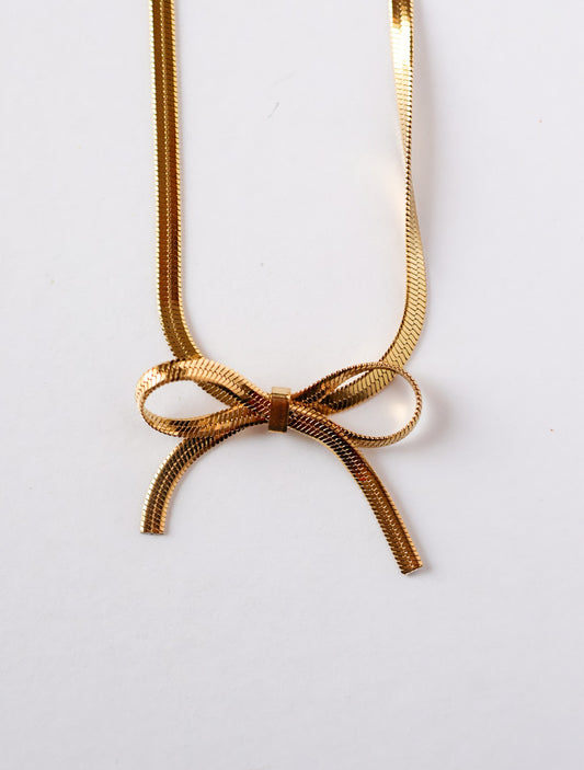 Tarini Bow Necklace