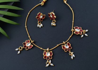 Tarini Kundan Style Light Necklace