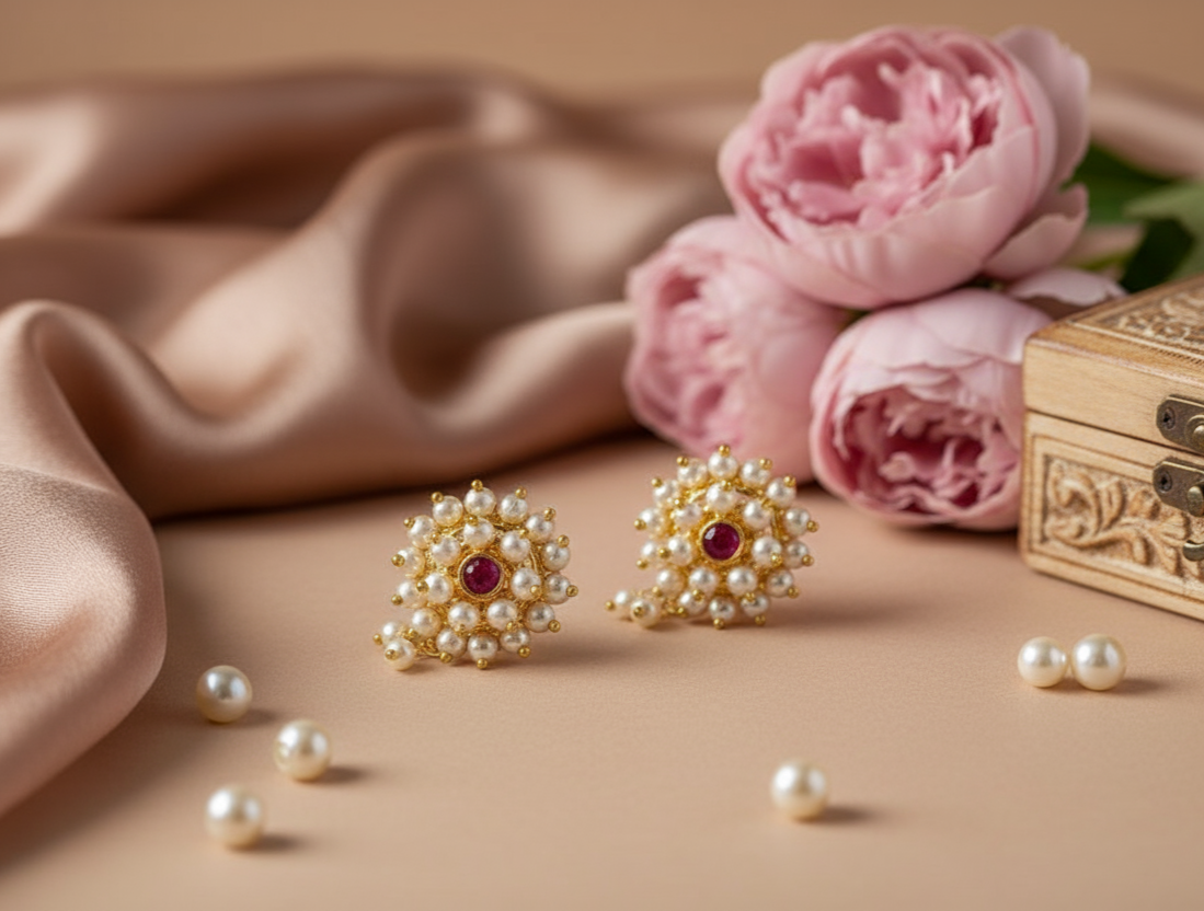 Tarini Moti Kudi Earrings