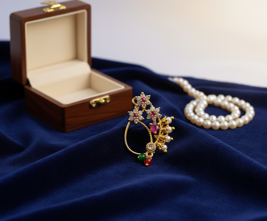 Tarini Tri Flower Nosepin