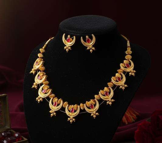 Tarini Chandra Rhinestone Necklace
