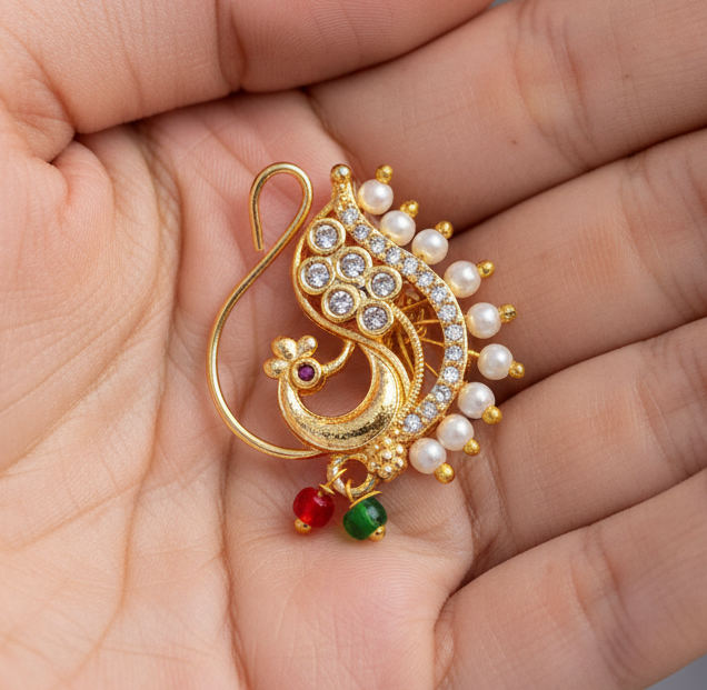 Tarini Moti and Crystals Nosepin