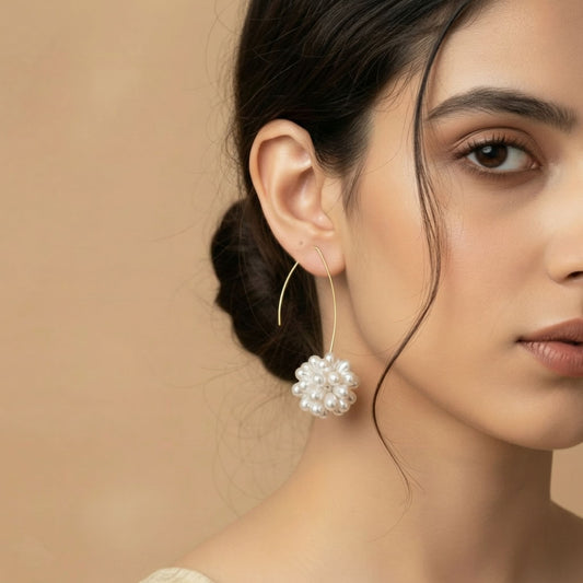 Tarini Premium Pearl Earrings