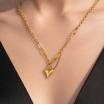 Tarini Heart Bold Necklace