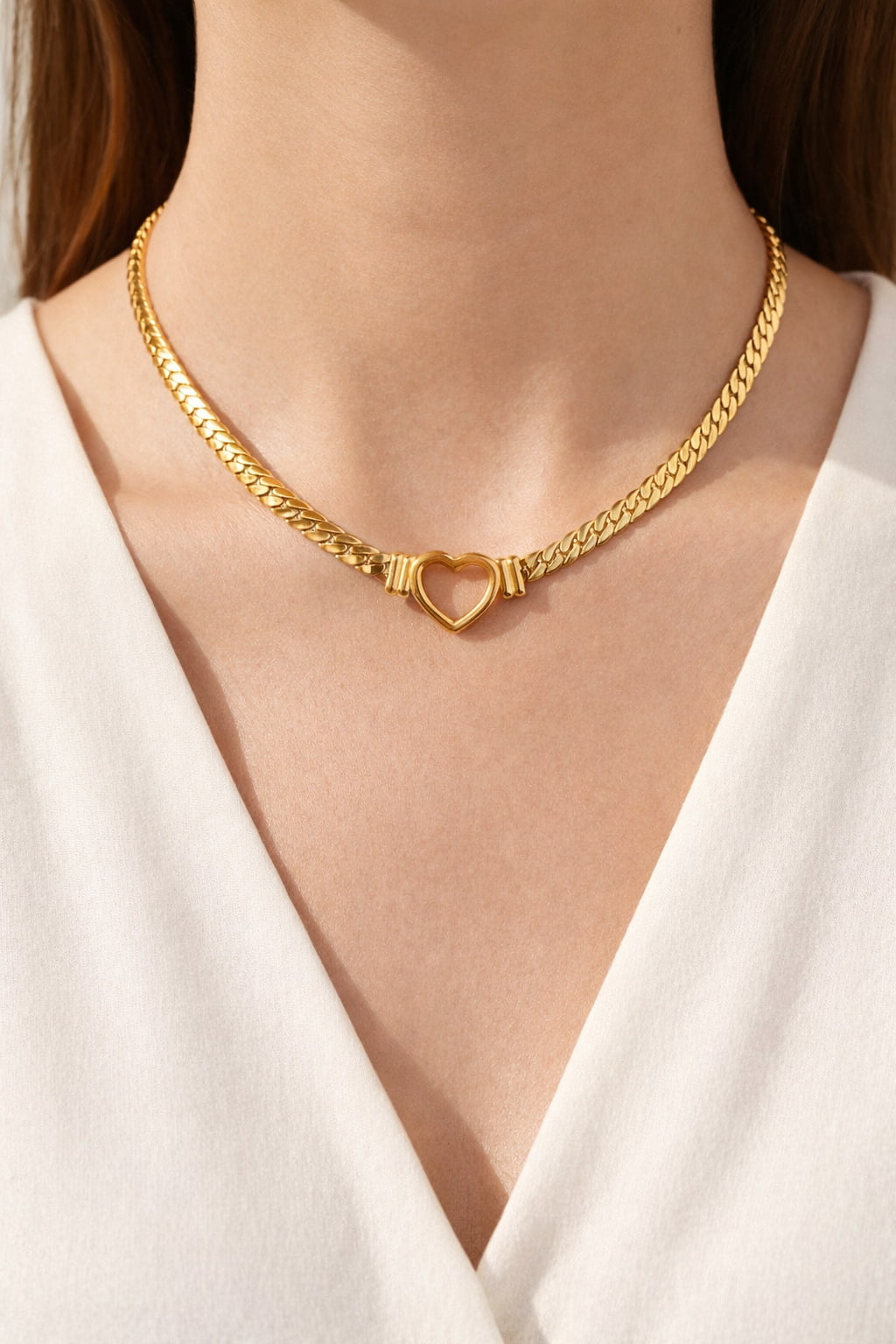 Tarini Heart Bold Necklace