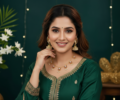 Tarini Kundan Style Light Necklace